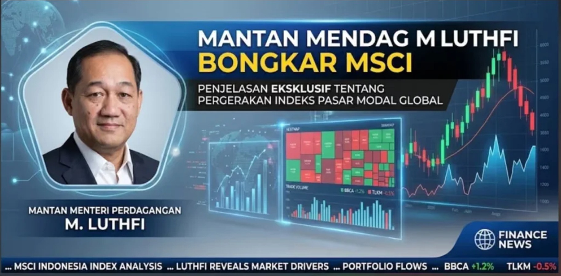 M. Luthfi Soroti MSCI, Singgung Dugaan Kepentingan Investor Asing di Bursa Indonesia - Infolitik
