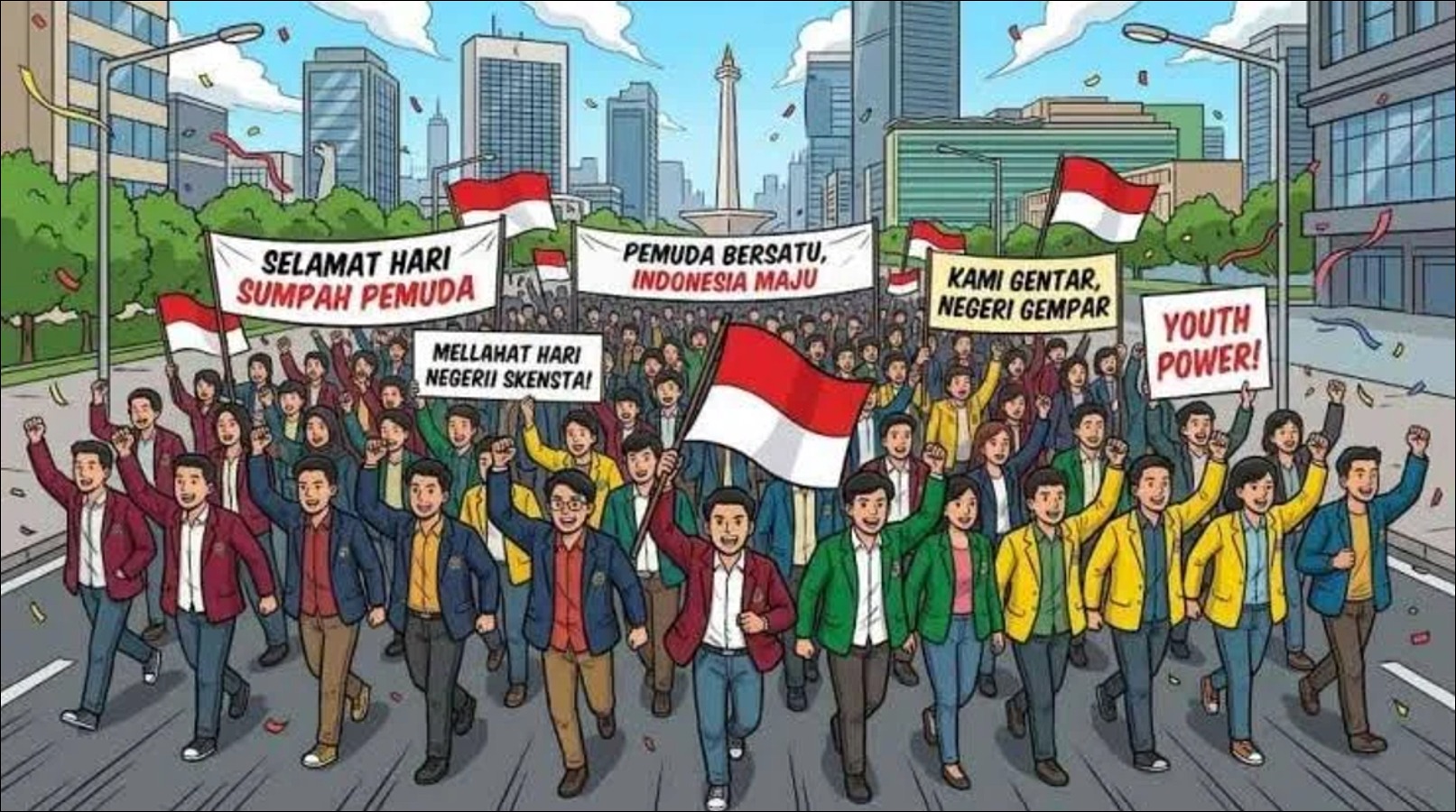 Sumpah Pemuda, Saatnya Mahasiswa Utamakan Dialog dan Solusi - Infolitik