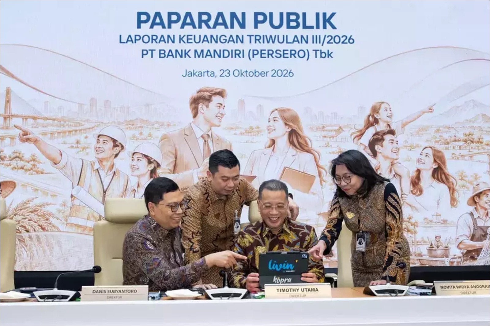 Laba BMRI Tumbuh 20,7% hingga Kuartal III-2026 - Infolitik