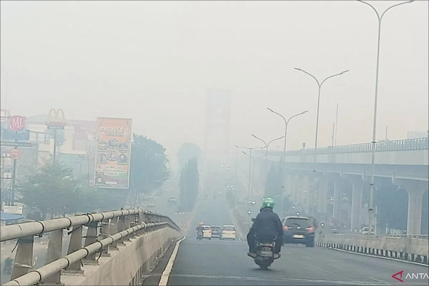 Udara di Palembang di level sangat berbahaya - Infolitik