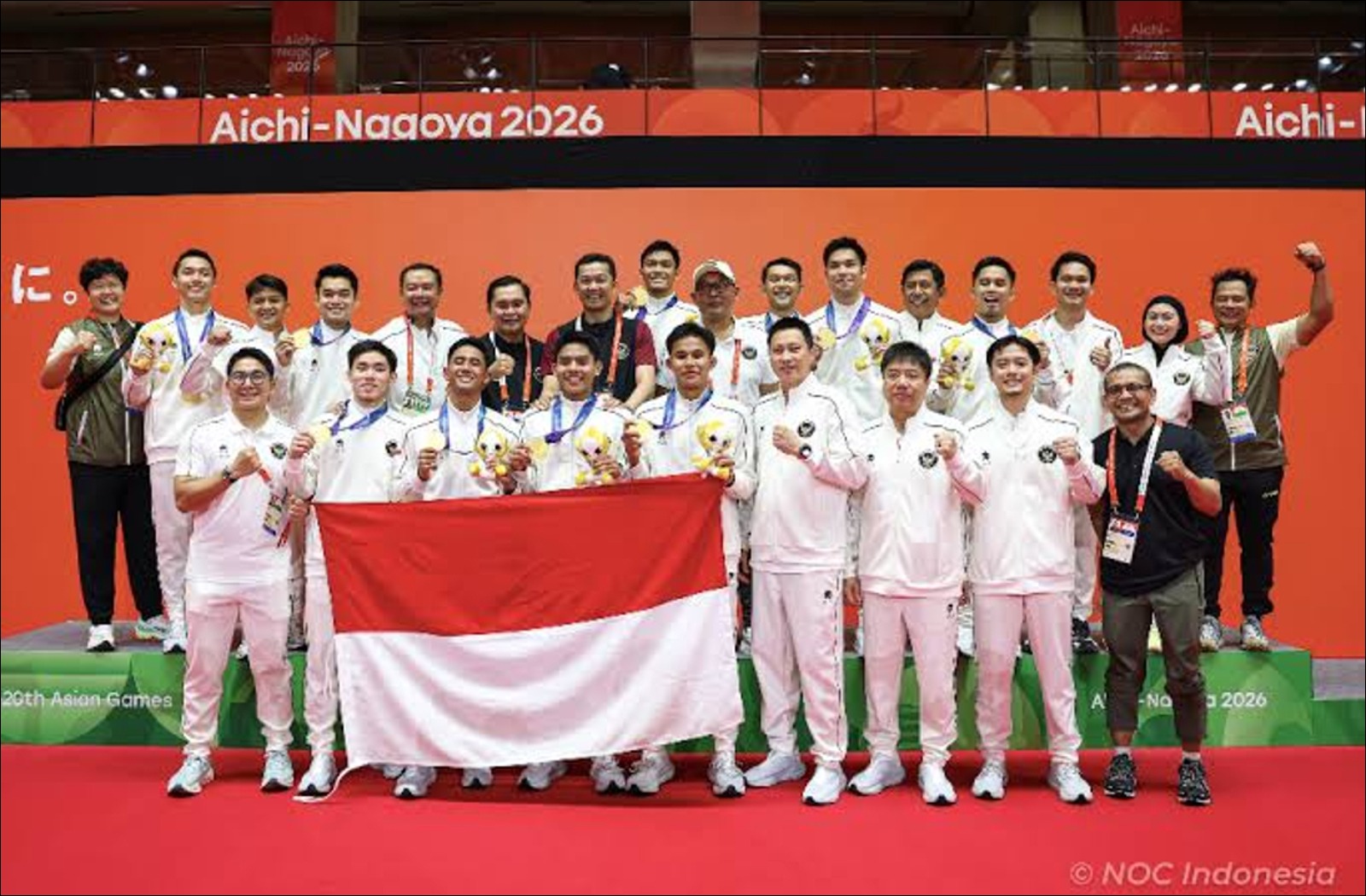Indonesia Bawa Pulang 39 Medali dari Asian Games Aichi-Nagoya 2026 - Infolitik
